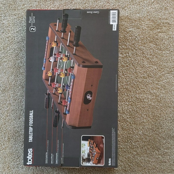 NIB Totes Tabletop Foosball Game - Picture 2 of 6